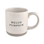 Hello Pumpkin Stoneware Mug, thumbnail 3 of 5