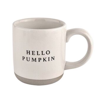 Hello Pumpkin Stoneware Mug, 3 of 5