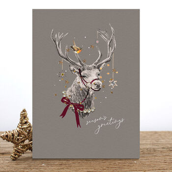 Pack Of Winter Wildlife Christmas Cards, 3 of 5