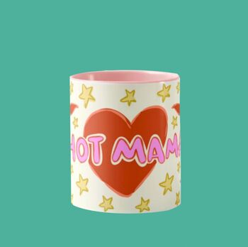 Hot Mom Mug – Fun Typography Mug, Gift For Mom, 3 of 3