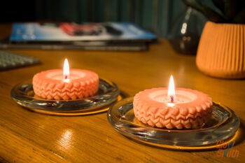 Land Rover Off Road Wheel Candle | Four Pack | Men’s Candle | Man Cave Decor | Classic Car Guy | Stocking Filler Secret Santa Gift, 7 of 9