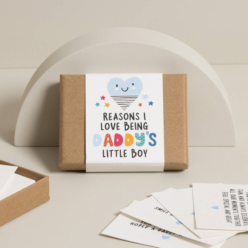 Father's Day Gift Box | Daddy's Little Girl Blue By Paper Scene