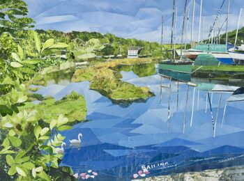 Gweek, Helford River Cornwall Card, 4 of 4