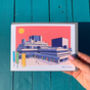 Iconic London National Theatre Card, thumbnail 2 of 3