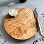 Round Olive Wood Cheese / Chopping Board, thumbnail 1 of 4