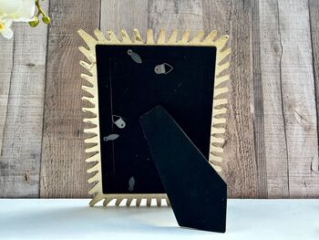 Gold Starburst Photo Picture Frame 6x4 Inch, 9 of 9