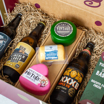 Lincolnshire Inspired Beer And Cheese Hamper, 5 of 5