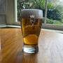 Personalised 80th Birthday Gift Balloon Pint Glass, thumbnail 7 of 7