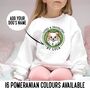 Pomeranian Kids Sweatshirt, thumbnail 1 of 7
