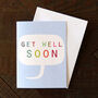 Mini Bubble Get Well Soon Card, thumbnail 4 of 4