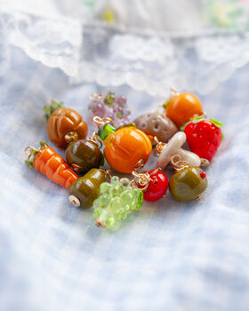 Green Grape Earrings, 2 of 2