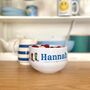 'Cowgirl Boots' Personalised Cereal Bowl, thumbnail 1 of 5