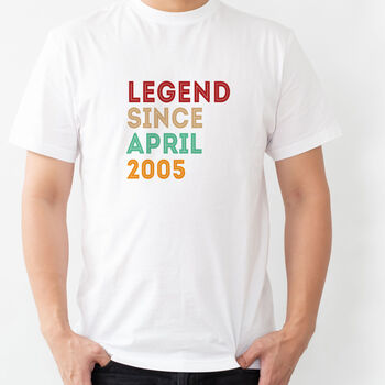 Legend Since 18th Birthday Tshirt, 2 of 6