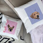 Dog Parent Personalised Cushion, thumbnail 2 of 3