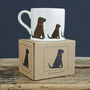 Labrador Mug Black, Chocolate, Fox Red And Yellow, thumbnail 10 of 12