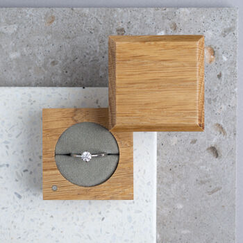 Handmade Wooden Engagement Ring Box, 8 of 8