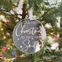 Personalised 'First Christmas Married' Tree Decoration, thumbnail 4 of 8