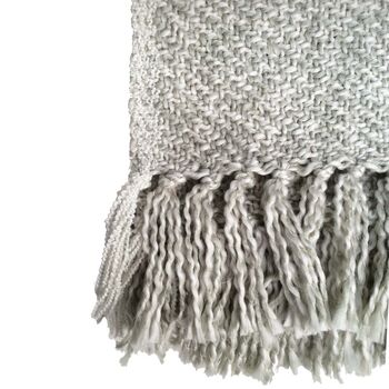 Light Grey Melee Throw, 4 of 4