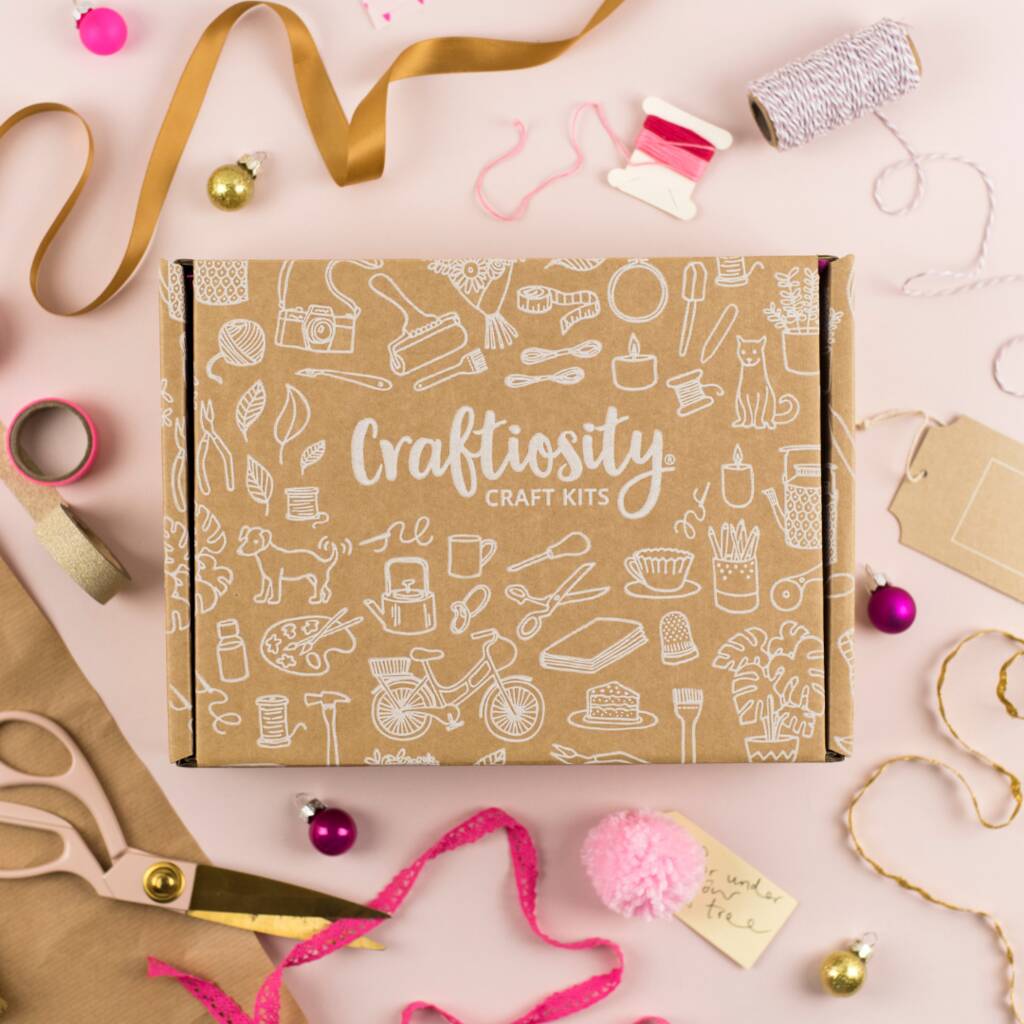 One Month Craft Kit Subscription For Adults By Craftiosity