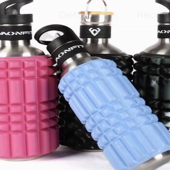 Fitness Sports Gift With Muscle Roller Water Bottle, 4 of 10