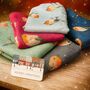 Personalised Robin Sketch Print Scarf, thumbnail 10 of 10