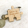 You're My Missing Piece Valentines Pocket Token, thumbnail 1 of 2