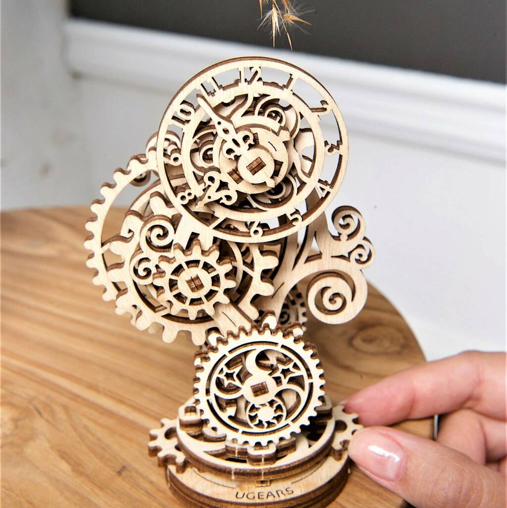 Diy Steampunk Moving Clock By Ugears, 1 of 6