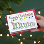 Personalised Wellies Family Pack Of Christmas Cards, thumbnail 1 of 2