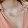 Personalised Sterling Silver Padlock Chain Necklace, thumbnail 2 of 11