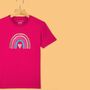 Boho Rainbow Girls And Boys T Shirt, thumbnail 7 of 12