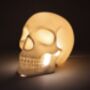 Hand Made Ceramic Skull Light, thumbnail 4 of 4