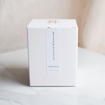 Wisteria Blossom Eco Soy Wax Aromatherapy Candle, 2 of 9