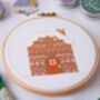 Gingerbread House Cross Stitch Kit, thumbnail 1 of 4