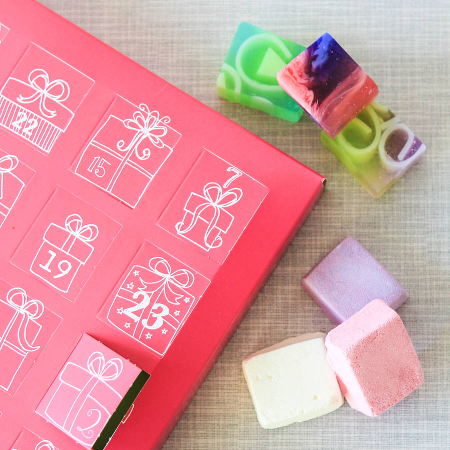 Bath Bomb And Soap Advent Calendar By Berylune Notonthehighstreet