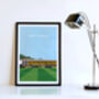 Personalised Football Stadium Art Print Gift Request Any Stadium, thumbnail 10 of 11
