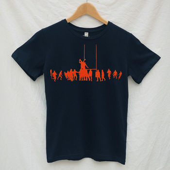 Boys Rugby Lineout T Shirt, 4 of 9