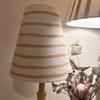 Pastel Striped Lampshade, 2 of 6