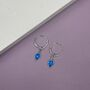 925 Sterling Silver Dreamy Sleepers Blue Opal, thumbnail 12 of 12