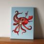 Squid Glow In The Dark Canvas, thumbnail 5 of 6