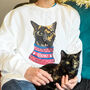Christmas Cat Jumper Personalised For Cat Lovers, thumbnail 7 of 12
