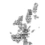 Country Map Personalised Print, thumbnail 7 of 9