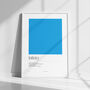 The Blue One Limited Edition Art Print, thumbnail 1 of 7