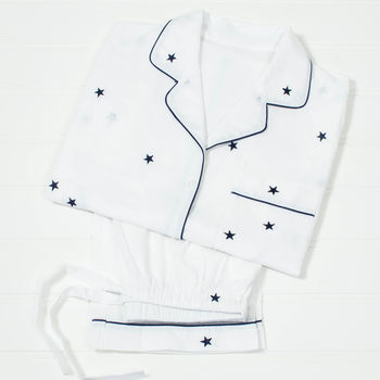 Personalised Women's Star Cotton Pyjamas, 8 of 11
