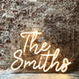 Personalised Family Name Neon LED Sign, thumbnail 1 of 2