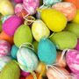 Fair Trade Eco Felt Easter Egg Hanging Decoration, thumbnail 3 of 12