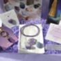 A Gift Of Calm Amethyst Crystal Letterbox Gift, thumbnail 3 of 5