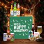Low/No Alcohol Free Happy Christmas Craft Beer Gift Box With Glass, thumbnail 1 of 3