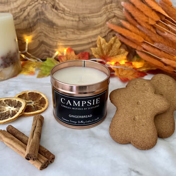 Gingerbread Copper Candle Tin, 4 of 5