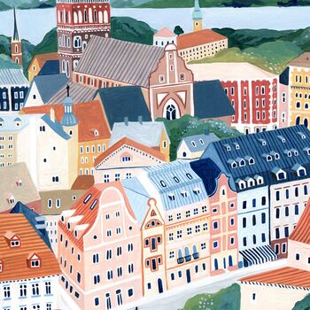 Riga, Latvia Travel Art Print, 7 of 7