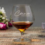Personalised Father Of The Groom Brandy Glass, thumbnail 1 of 6